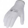 Gant taille 8 blanc EN 388 catégorie EPI II nylon avec polyuréthane ASATEX (Par 12)