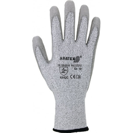 Gant de protection contre les coupures taille 10 gris/gris EN 388 catégorie EPI (Par 10)