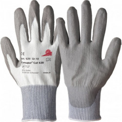 Gant de protection contre les coupures Camapur Cut 620 taille 11 blanc/gris EN 3 (Par 10)