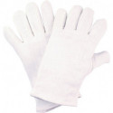 Gant taille 11 blanc tricot en coton catégorie EPI I NITRAS (Par 12)