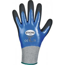 Gant de protection contre les coupures Delano taille 10 bleu foncé/noir EN 388 c (Par 12)