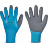 Gant Aqua Guard taille 8 bleu EN 388 catégorie EPI II polyamide avec latex/latex OPTIFLEX