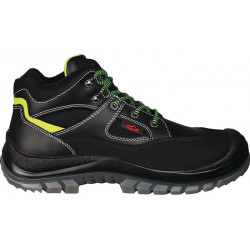 Botte de sécurité Tibet taille 44 noir S3 EN ISO 20345 cuir bovin plein REMISBER