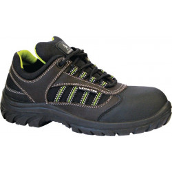 Chaussure de sécurité Douro taille 40 noir/marron S3 SRC EN ISO 20345 cuir/matér
