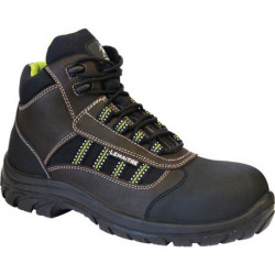 Botte de sécurité Danube taille 44 noir/marron S3 SRC EN ISO 20345 inserts en cu