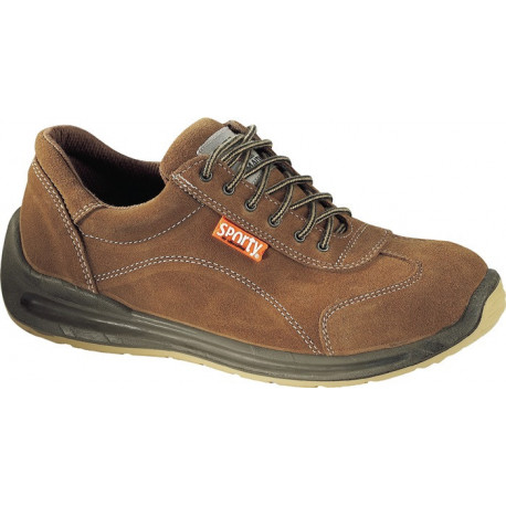 Chaussure de sécurité Viper taille 43 marron S2 SRC EN ISO 20345 cuir velours LE