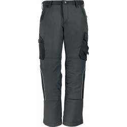 Pantalon de travail BRUNO taille 46 anthracite/noir 65 % coton / 35 % PES FHB