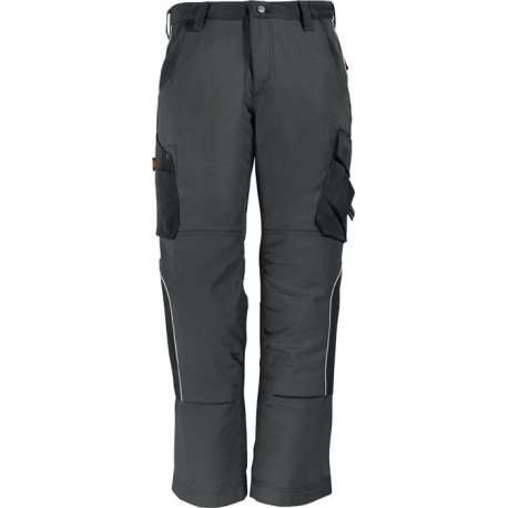Pantalon de travail BRUNO taille 46 anthracite/noir 65 % coton / 35 % PES FHB