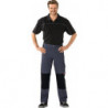 Pantalon à ceinture Canvas 320 taille 46 gris/noir 65 % PES / 35 % coton PLANAM