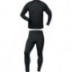 Set sous-vêtements fonctionnels therm. DELPHI taille S noir 55 % coton / 45 % nylon 1 pièce ELYSEE