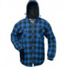 Chemise thermolactyl Alberta taille XXL bleu/noir à carreaux CRAFTLAND