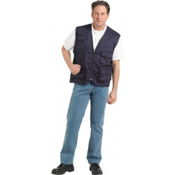 Veston Asendorf taille M marine 65 % PES / 35 % coton CRAFTLAND