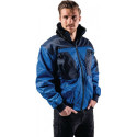Veste de pilote combinée 4 en 1 taille XL bleu roi/bleu hydron