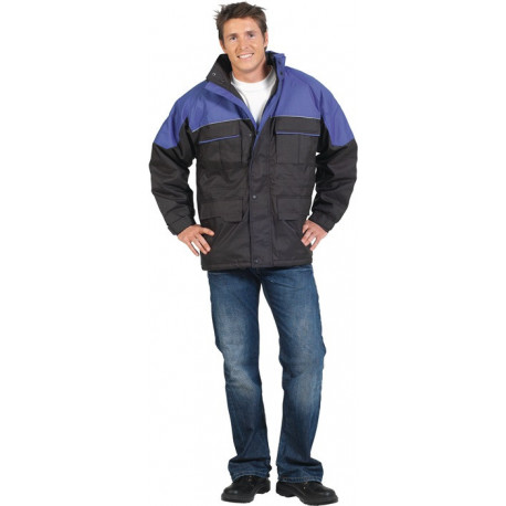 Veste taille XXXL bleu/noir