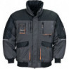 Blouson de pilote taille XL gris foncé/noir/orange TERRATREND