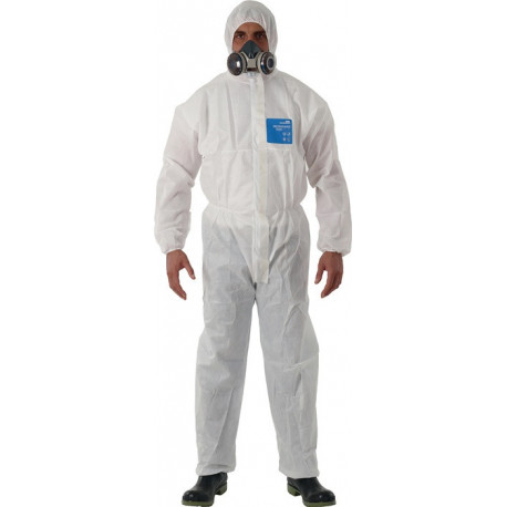 Combinaison de protection AlphaTec® 1500 Plus taille M blanc catégorie EPI III A