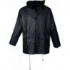 Veste de pluie en PU taille XXXL noir ASATEX