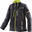 Veste en softshell Terrax Workwear taille L noir/limette TERRAX