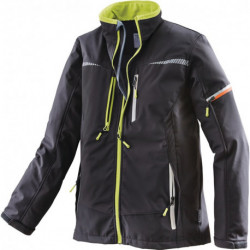 Veste en softshell Terrax Workwear taille XL noir/limette TERRAX