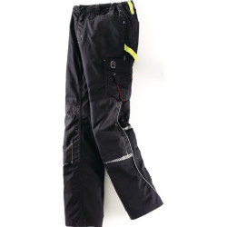 Pantalon à ceinture Terrax Workwear taille 56 noir/limette TERRAX