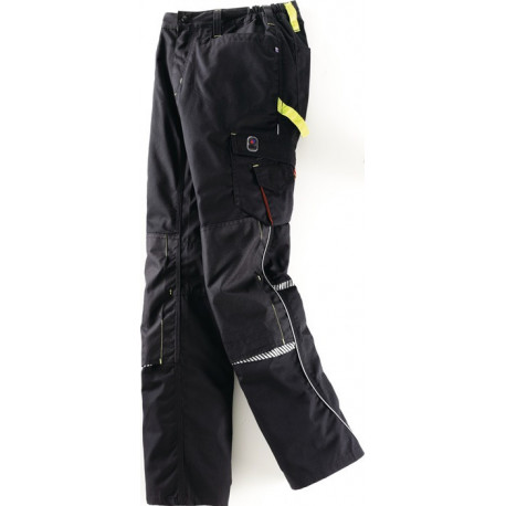 Pantalon à ceinture Terrax Workwear taille 58 noir/limette TERRAX