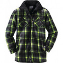 Chemise thermolactyl Terrax Workwear taille XXL noir/limette TERRAX