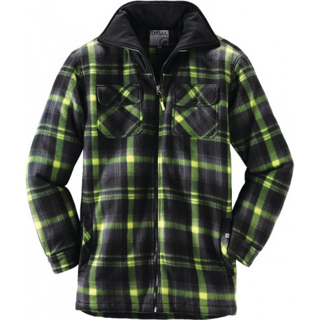 Chemise thermolactyl Terrax Workwear taille XXXL noir/limette TERRAX