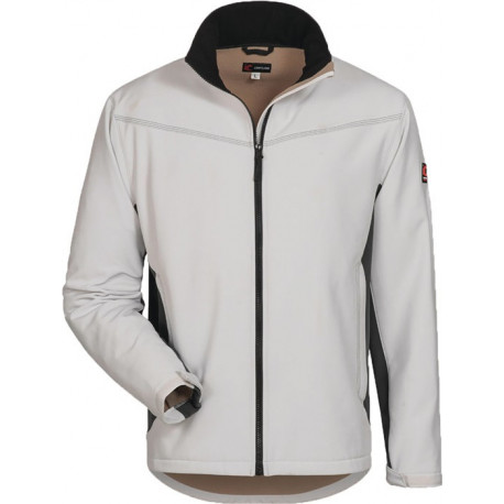 Veste en softshell Laurin taille L blanc/gris CRAFTLAND