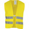 Gilet de signalisation taille universal jaune EN 20471 Kl. 2 ASATEX