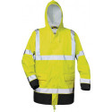 Veste de pluie de signalisation en PU Manfred taille XXL jaune/noir NORWAY