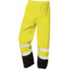 Pantalon de pluie de signalisation Dirk taille XXL jaune/noir NORWAY