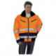 Blouson aviateur de signalisation taille M 50/52 orange/marine 100 % PES PREVENT