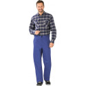 Pantalon à ceinture de soudage taille 50 bleu granuleux