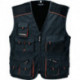 Veston taille 48 gris foncé/noir/orange 65 % PES / 35 % coton TERRATREND