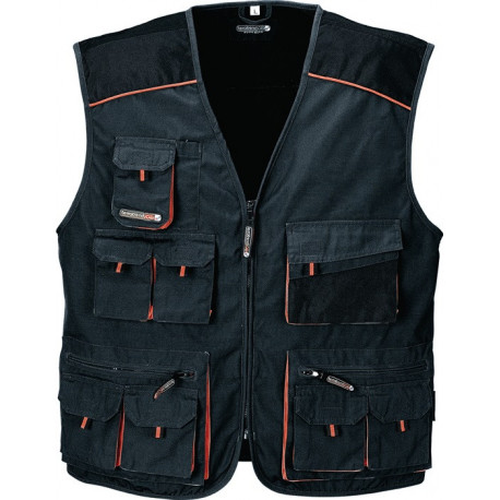 Veston taille 50 gris foncé/noir/orange TERRATREND