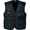 Veston taille 50 gris foncé/noir/orange TERRATREND