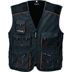 Veston taille 54 gris foncé/noir/orange TERRATREND