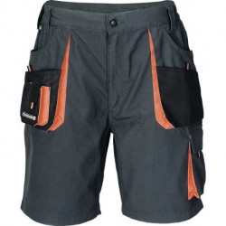 Short pour hommes taille 56 gris foncé/noir/orange TERRATREND