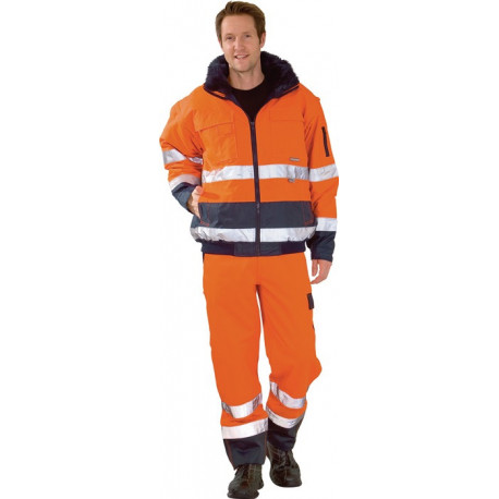 Veste confort de signalisation taille XL orange/marine