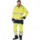 Parka de signalisation taille M jaune/marine