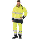 Parka de signalisation taille L jaune/marine