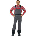 Salopette de protection pour soudeur Weld Shield taille 56 gris/noir