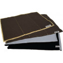 Tapis de protection anti-flammes support p. soud.avec insert isolant sec L300xl
