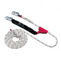 Antichute coulissant MAS S 16 EN353-2 longueur 10 m D. de la corde 16 mm MAS