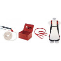 Set d’équipements de sécurité antichute EN361, EN353-2, EN354+795 cl.B 4 pièces MAS