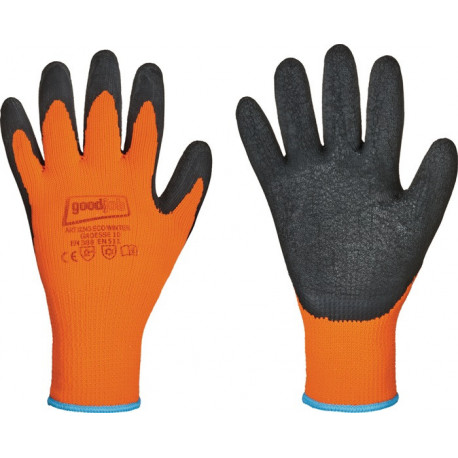 Gant de protection contre le froInt Eco Winter taille 11 noir/orange EN 388 EN 5 (Par 12)