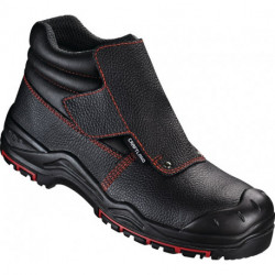 Botte de soudeur Eisennach ÜK taille 44 noir S3 HRO SRC EN ISO 20345 cuir légère