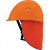 Casque de protection INAP-Profiler plus UV orange de circulation polyéthylène EN