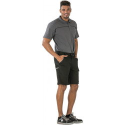 Short Canvas 320 taille S noir/noir