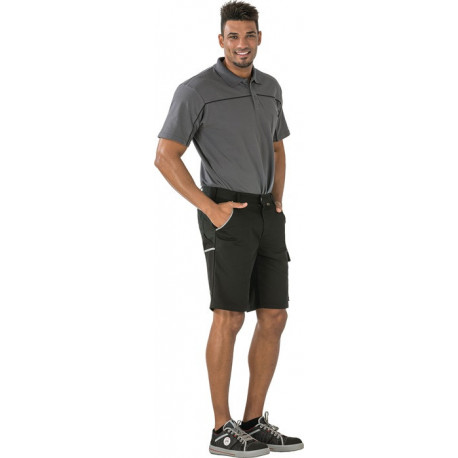 Short Canvas 320 taille XL noir/noir